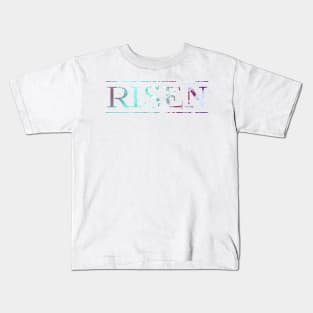 Risen Typography Design Kids T-Shirt